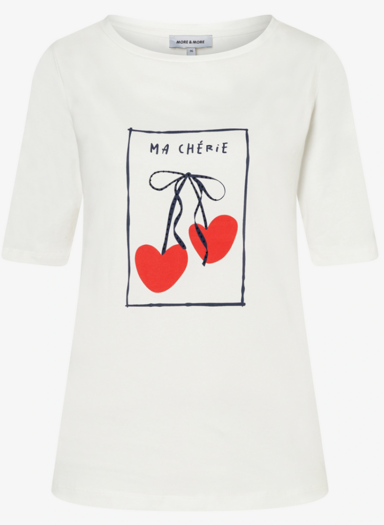 T-shirt Ma Chérie 0041 off white