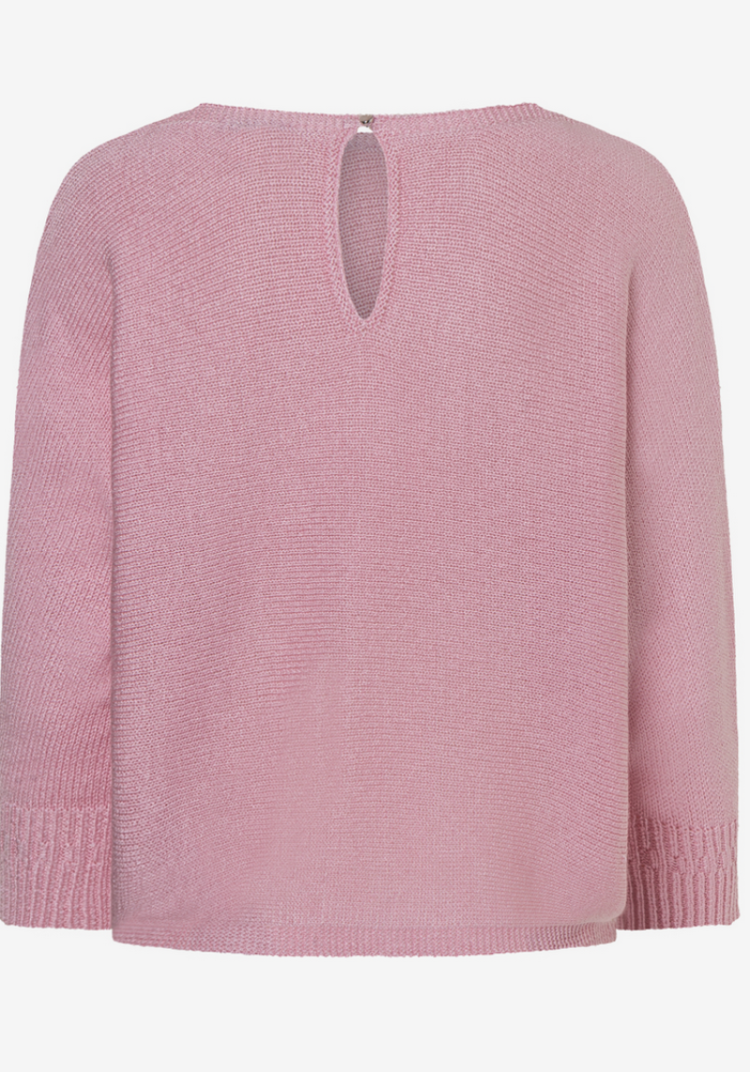 Dolman Pullover hlm breder van model  0825 sorbet rose