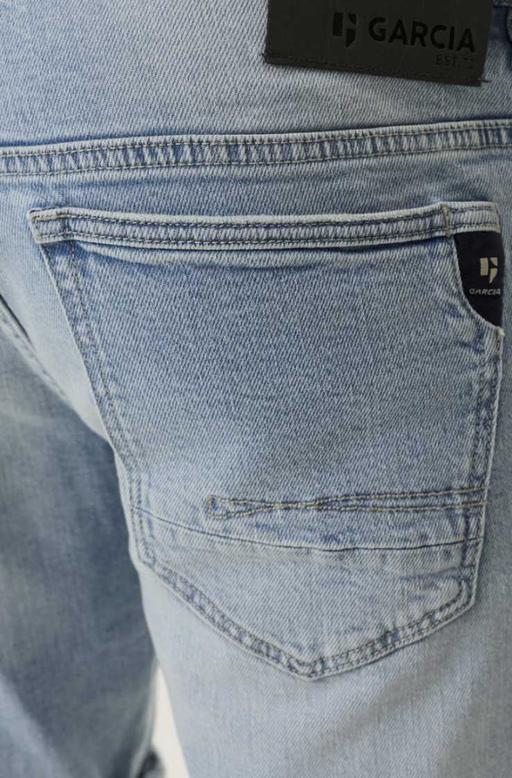 Russo jeansshort Regular Fit  4080 light used