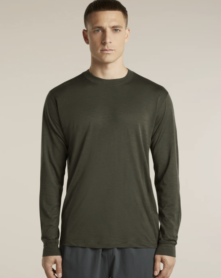 Men 150 Tech Lite LS Relaxed Tee 0L1 Dark Loden