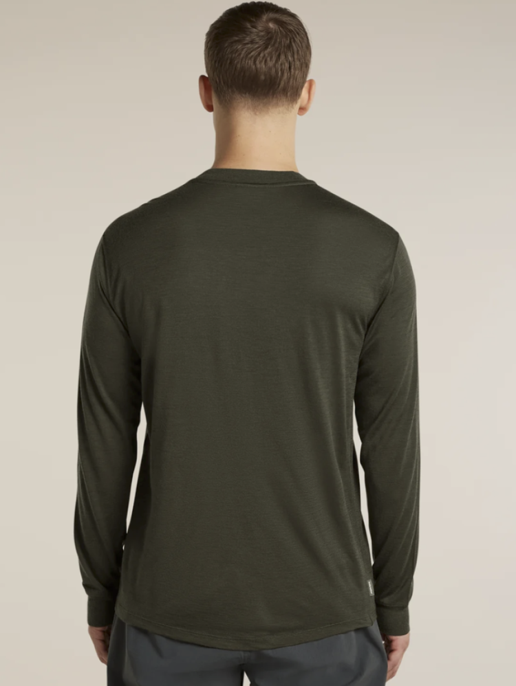Men 150 Tech Lite LS Relaxed Tee 0L1 Dark Loden