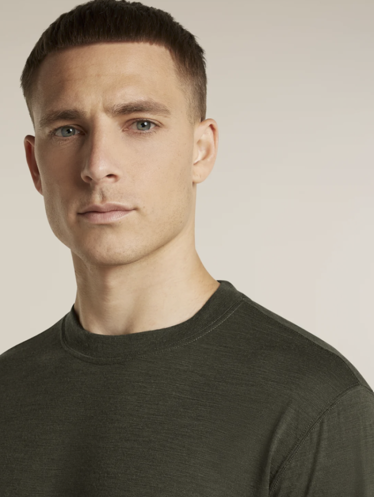 Men 150 Tech Lite LS Relaxed Tee 0L1 Dark Loden