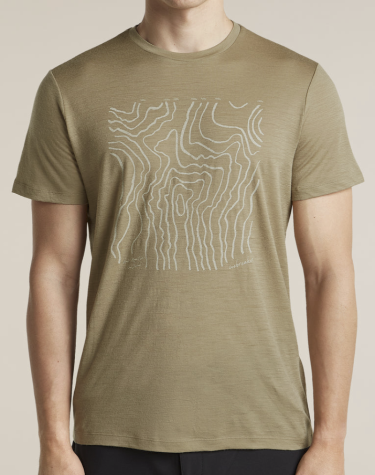 Men M 150 Tech Lite SS Tee Great Hights 0MO Cumin
