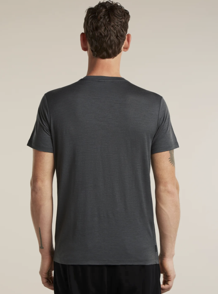 Me Tech Lite SS Tee Bear Tour 0A1 Obsidian