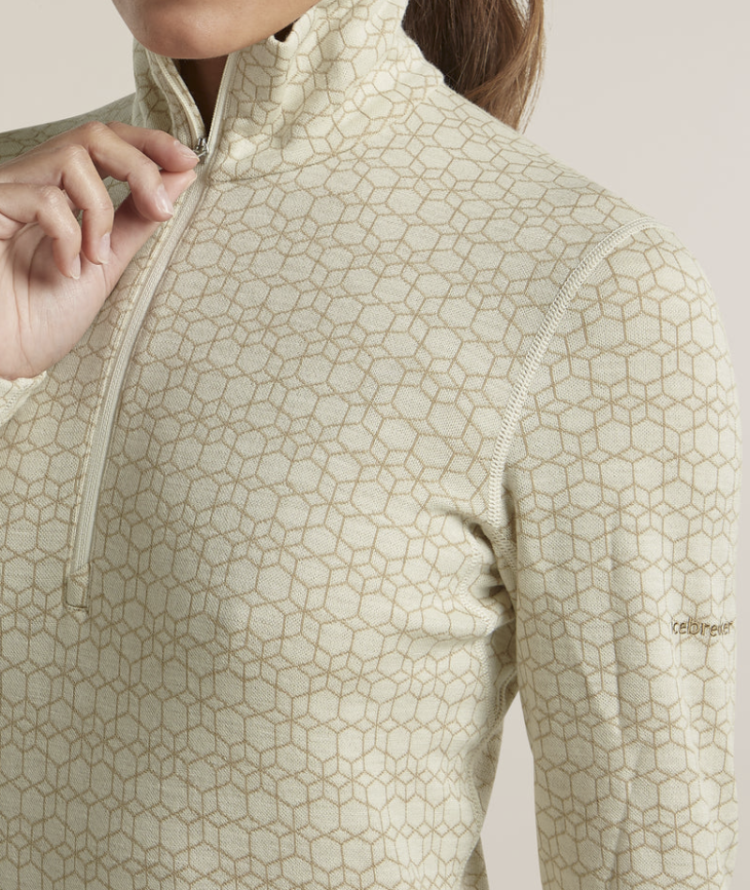 Women Mer 260 Tech Vertex LS HZ Alpine Geo 0NU Undyed/Cumin