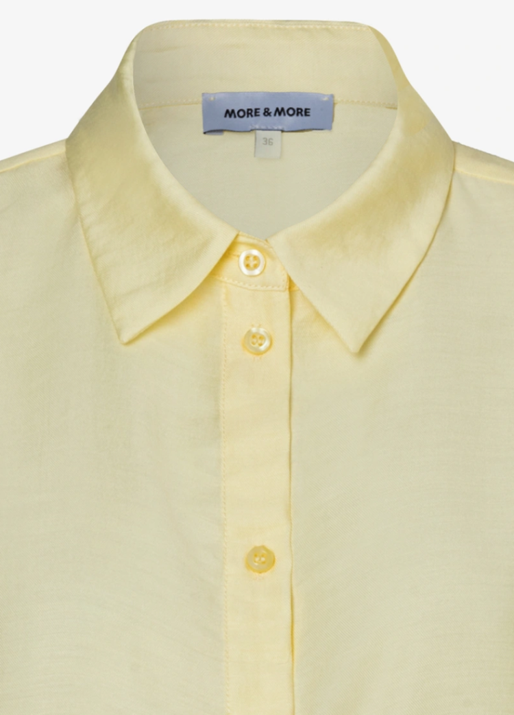 Dun hemd km breed van model 0125 yellow haze