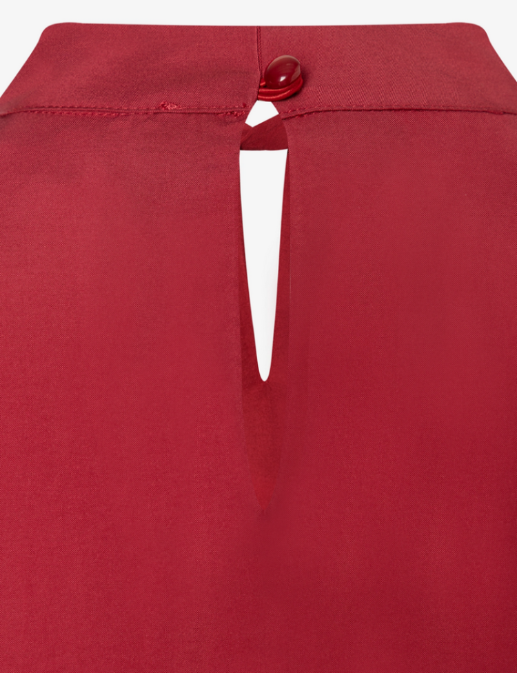 topje viscose opening aan hals 0549 red pepper