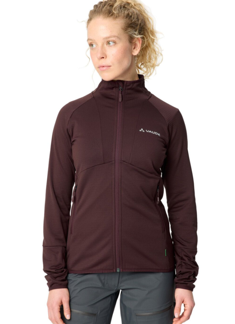 Wo Monviso Fleece FZ Jacket II 318 Dark Oak