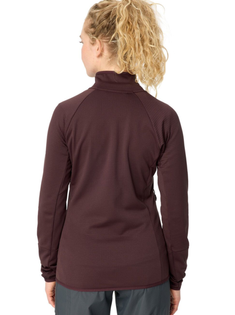 Wo Monviso Fleece FZ Jacket II 318 Dark Oak