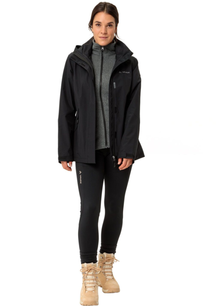 Wo Rosemoor 3in1 Jacket II 010 black