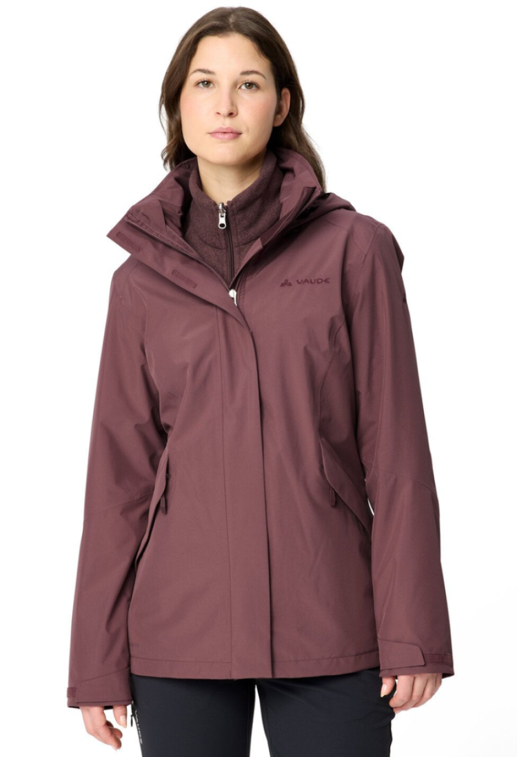 Wo Rosemoor 3in1 Jacket II 348 Ruby Dusk