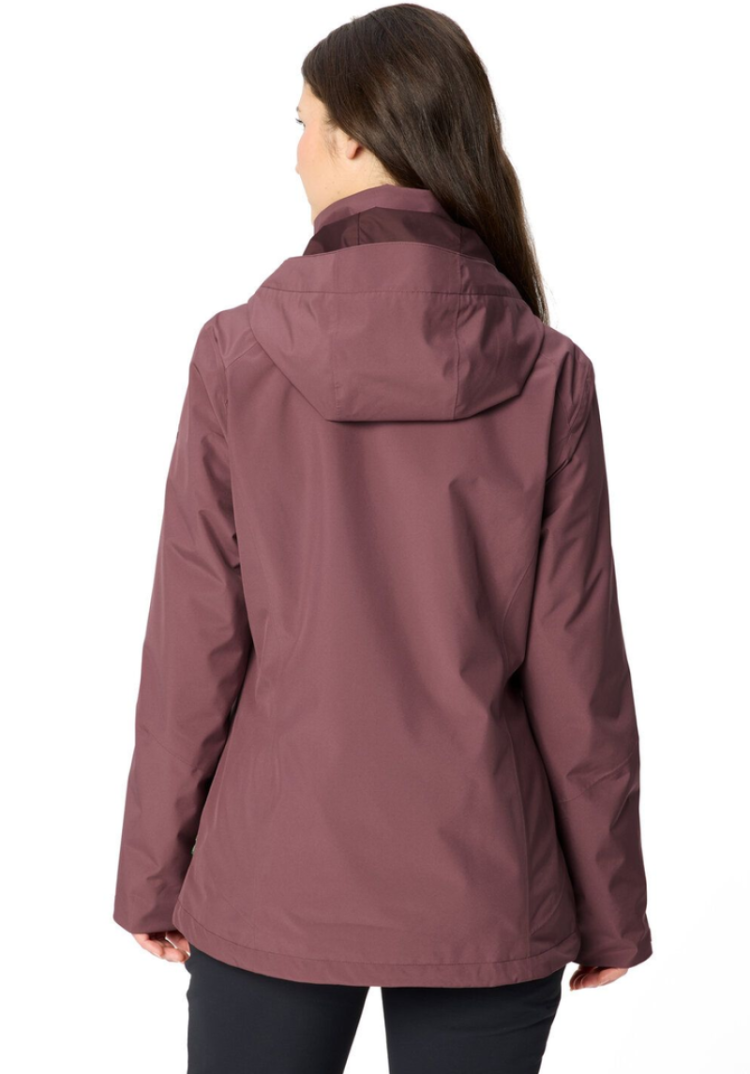 Wo Rosemoor 3in1 Jacket II 348 Ruby Dusk