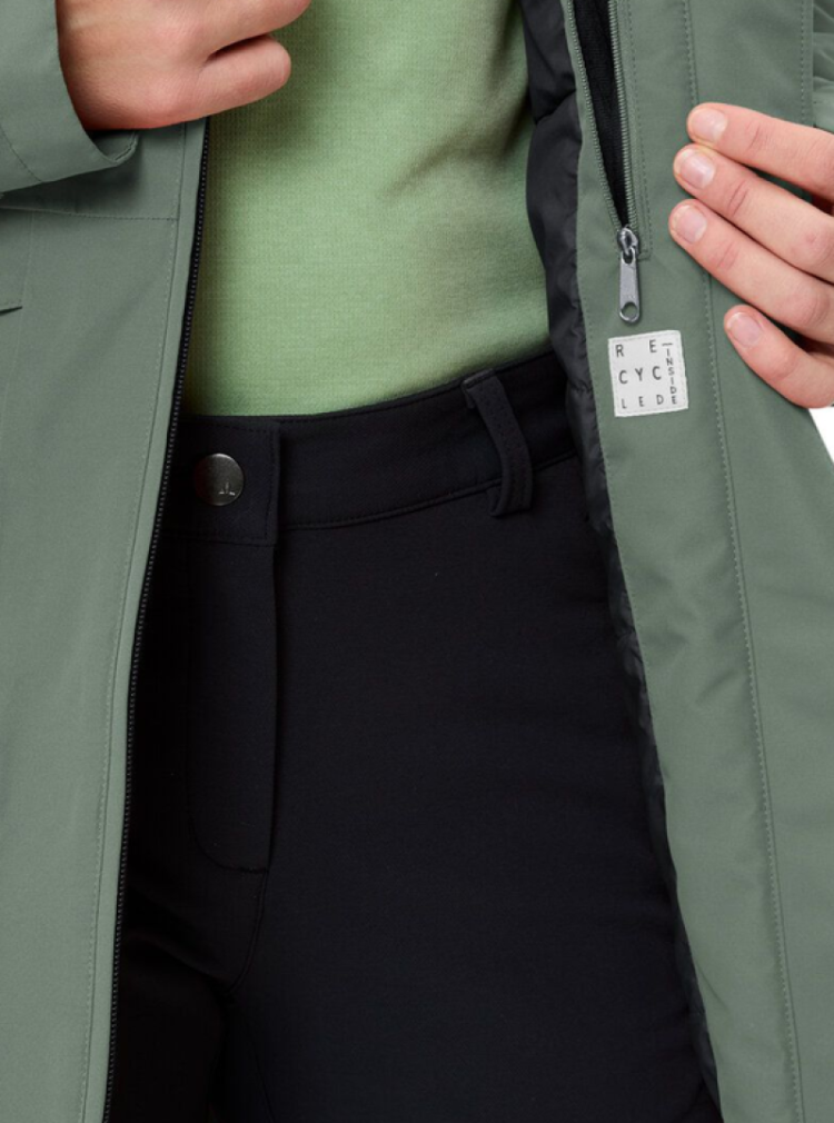 Wo Skomer Winter Parka III 123 agave