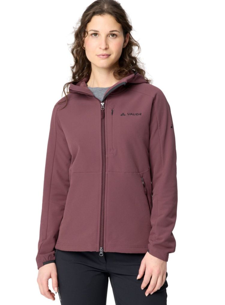 Wo Elope Stormfleece Hoody 348 Ruby Dusk