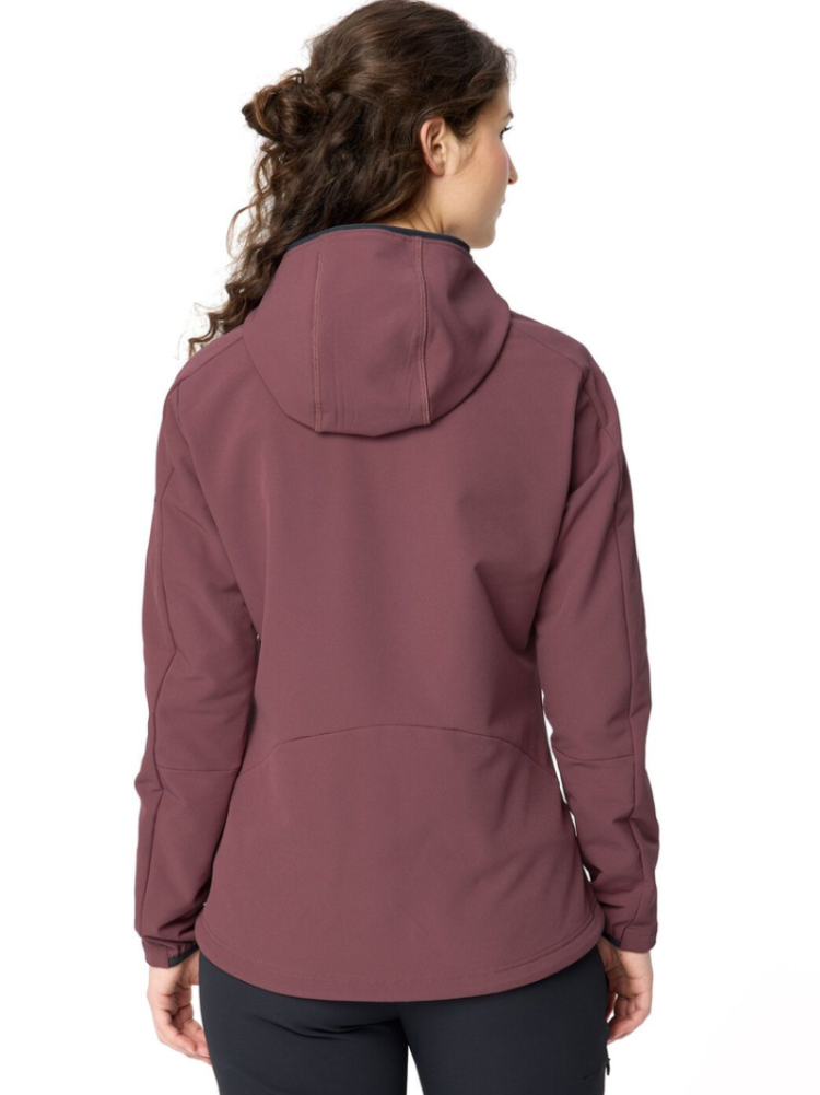 Wo Elope Stormfleece Hoody 348 Ruby Dusk