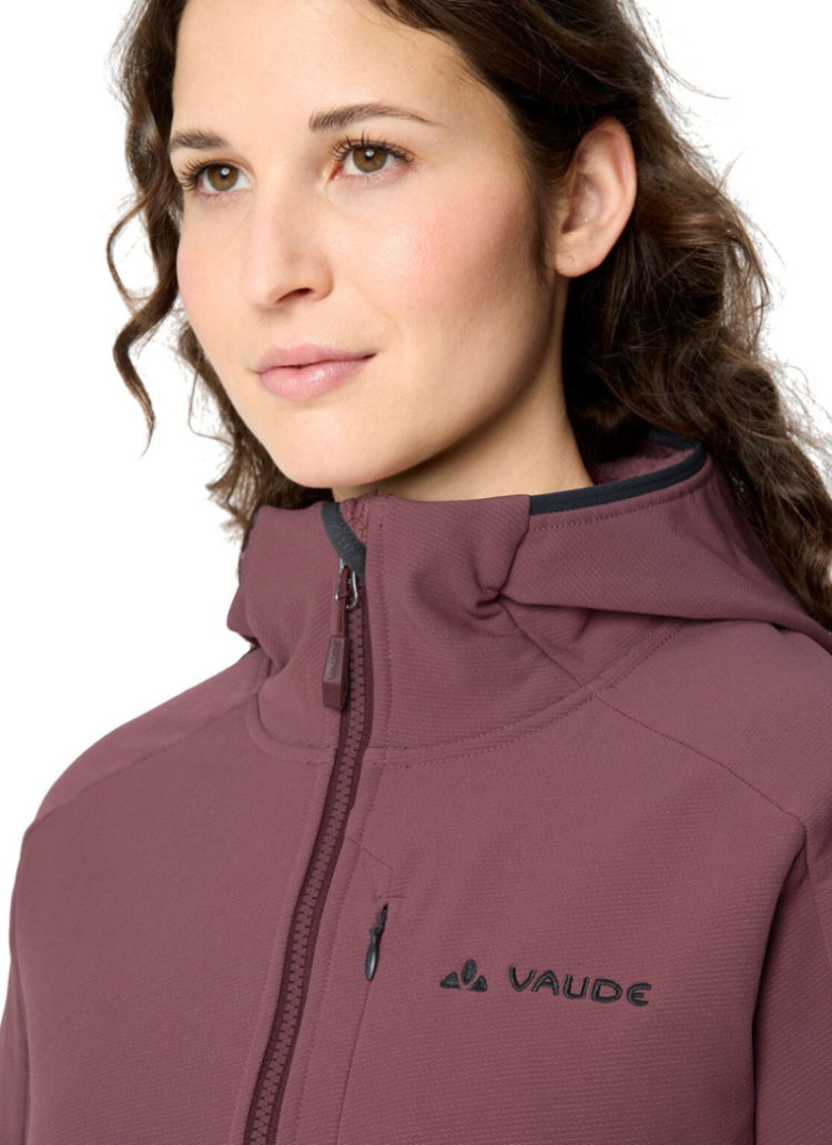 Wo Elope Stormfleece Hoody 348 Ruby Dusk