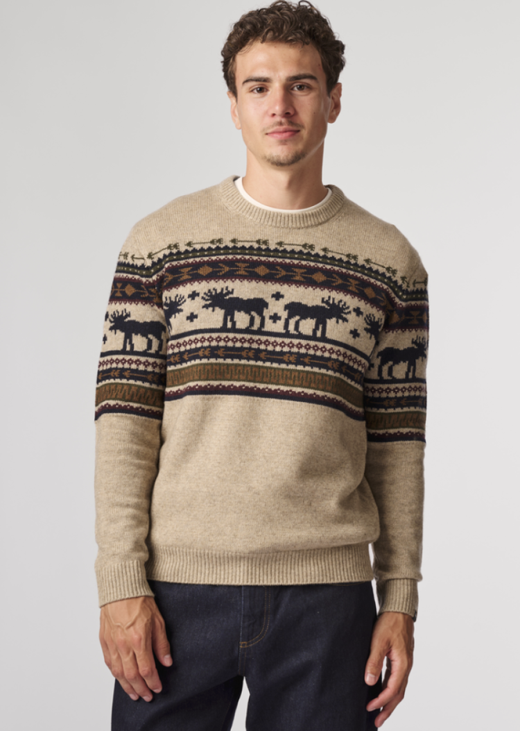Pull moose met strepen 110 clay