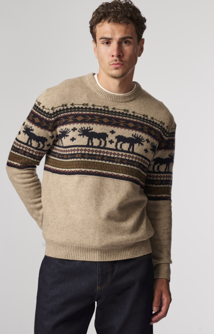 Pull moose met strepen 110 clay