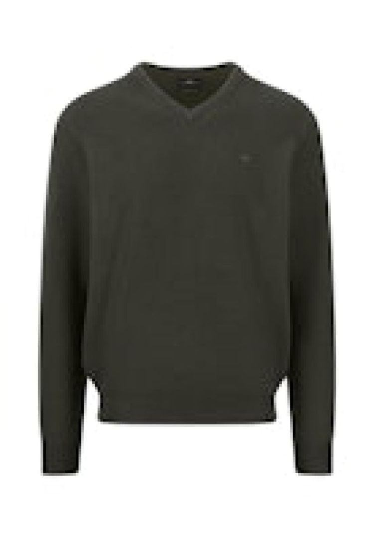 Pull v met structuur 749 cypress