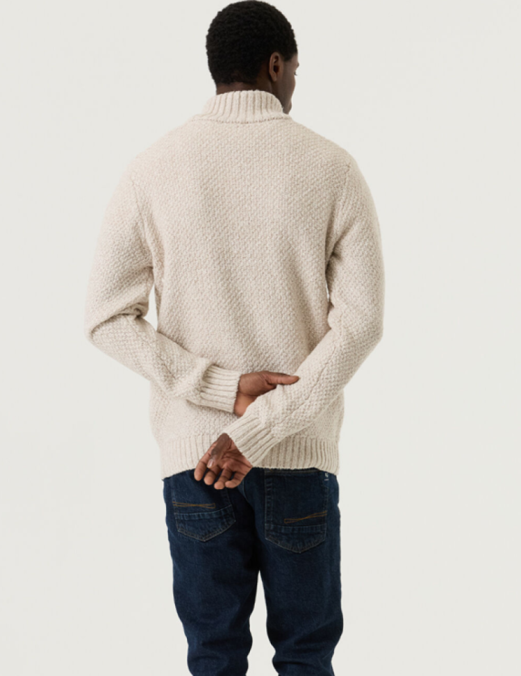 Pull halve rits dikker met kabels 4115-soft buff