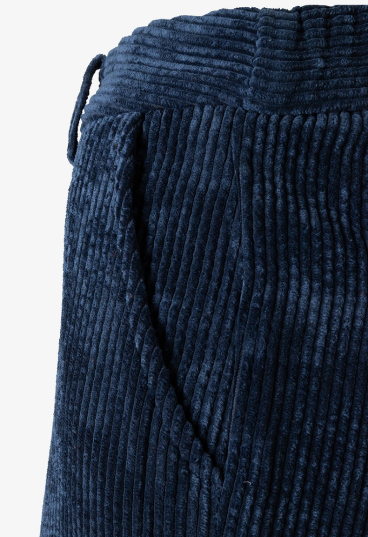 Broek ribfluweel brede pijpen 0373 classic bl