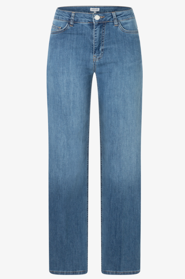 Jeansbroek rechte pijpen 0962 middle blu