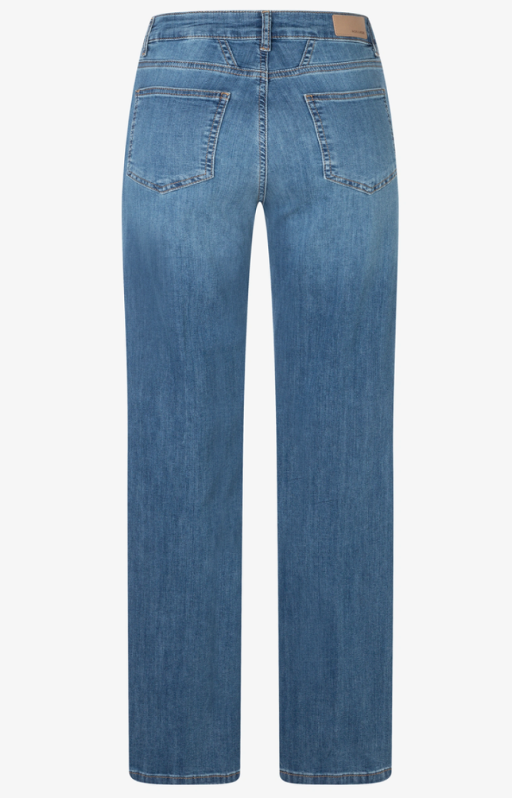 Jeansbroek rechte pijpen 0962 middle blu