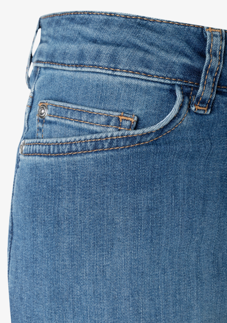 Jeansbroek rechte pijpen 0962 middle blu