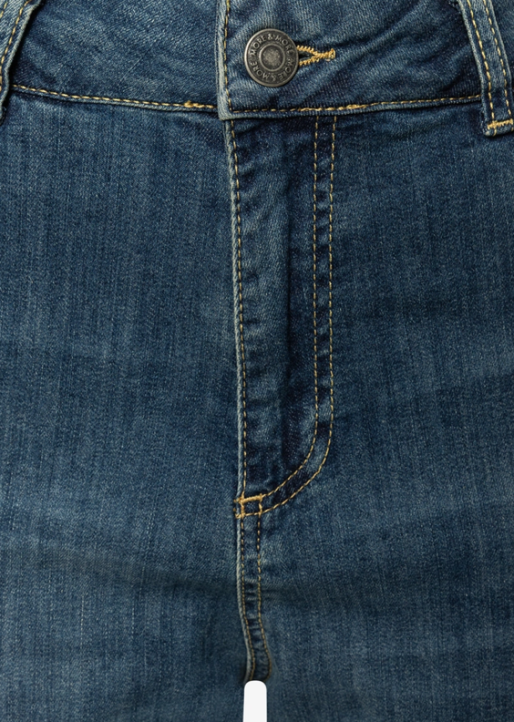Jeansbroek barrel fit 0962 middle blu