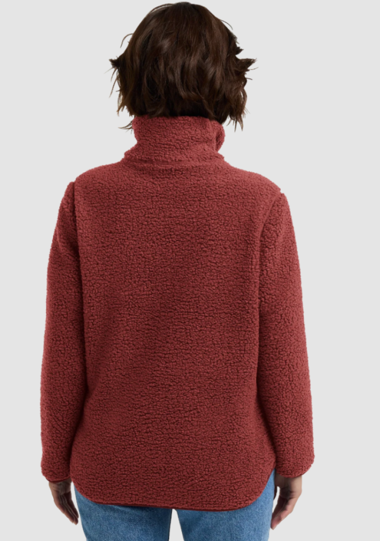 High Curl Jkt Women J0211 Merlot