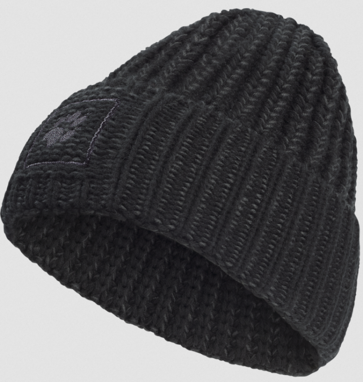 Badge Paw Beanie 6000 Black