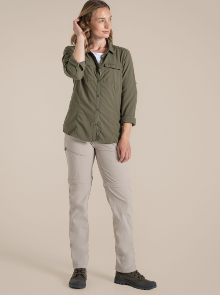 Nosilife Pro III Convertible Trouser Women KD7 soft mushroom