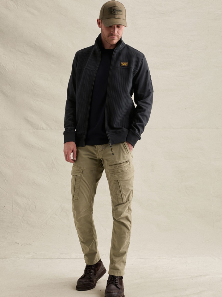 Sweatcardigan met structuur effen 5281 Salute