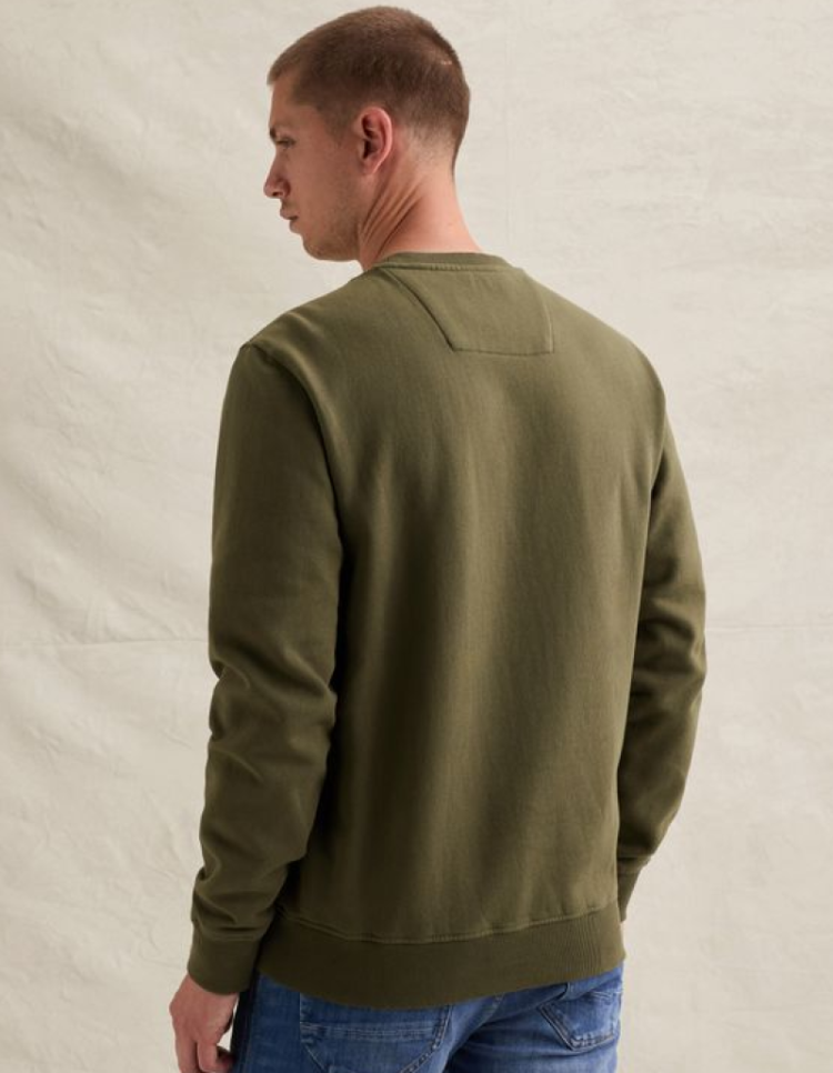 Sweater grote afgewassen letters PME op borst 6447 Kalamata