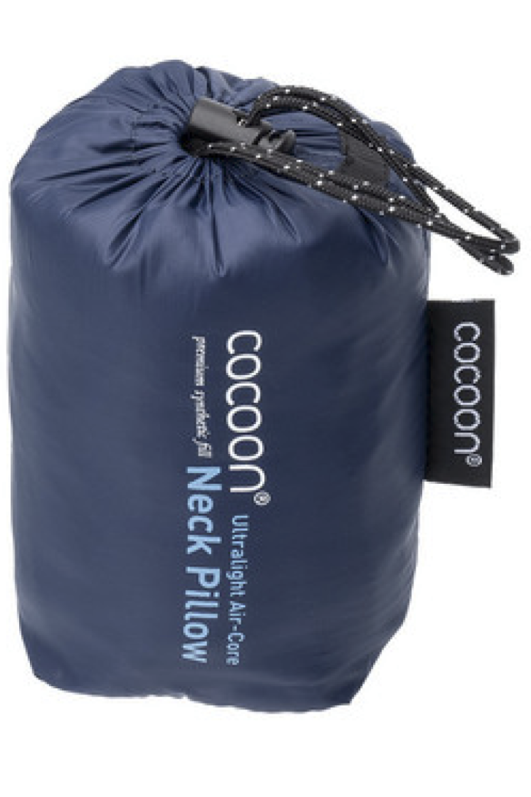 COCOON U Shaped Neck Pillow Ultralight Air-Core Galaxy Blue/Grey