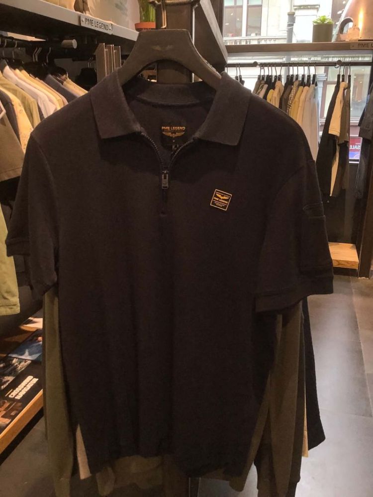 Polo met ritsje aan kraag 5281 Salute