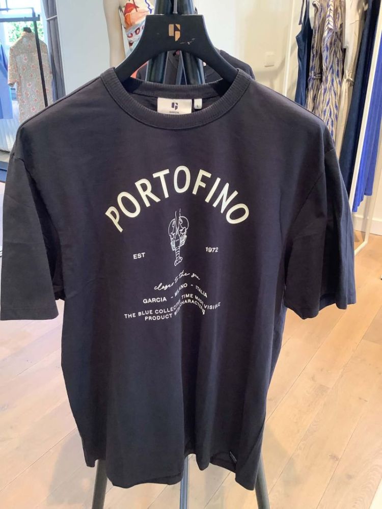 T-shirt Portofino kreeft 6105-shadow sla